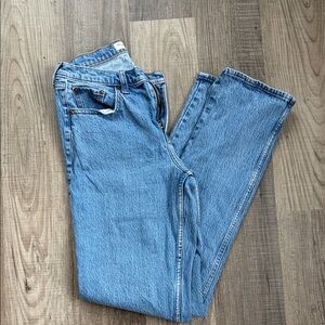 90s straight mid rise Jeans